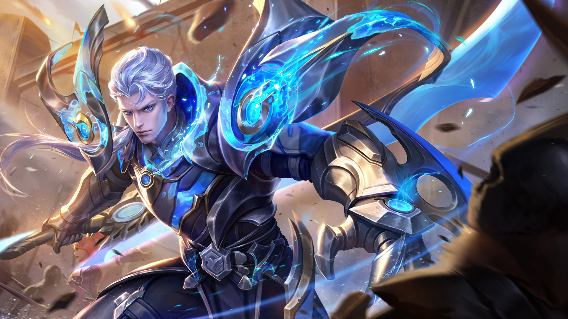 当他平静地 当他平静地